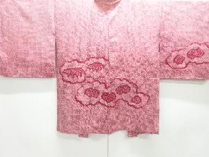 アンティーク　本総絞り雲に梅笹模様絵羽織